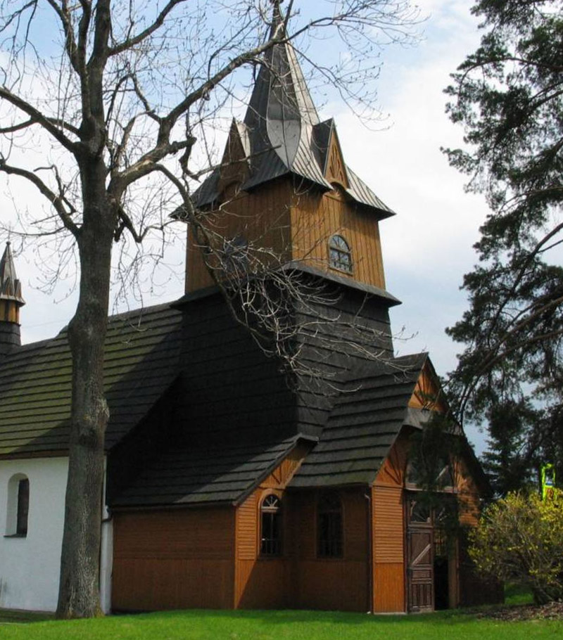Drewniana Małopolska- kościół w Bukowinie Tatrzańskiej